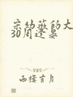 宋幼薇的大结局30周逢晏