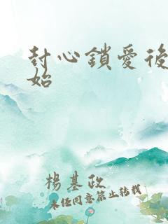 封心锁爱后的开始