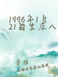 1996年1月21日生辰八字 1996年1月21日生辰八字