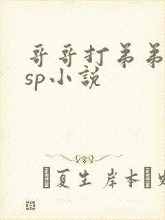 哥哥打弟弟屁股sp小说