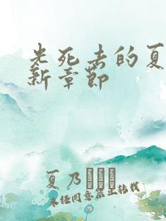 光死去的夏天最新章节