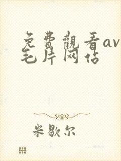 免费观看av的毛片网站