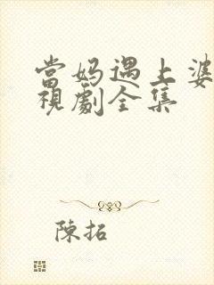 当妈遇上婆婆电视剧全集