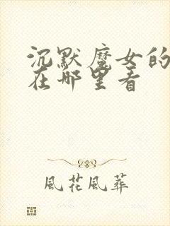 沉默魔女的秘密在哪里看