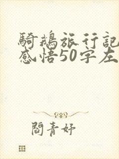 骑鹅旅行记读后感悟50字左右 骑鹅旅行记读后感悟50字左右