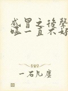 感冒之后声音嘶哑一直不好,怎么办