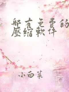 哪有免费的视频压缩软件