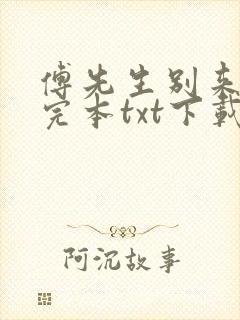 傅先生别来无恙完本txt下载