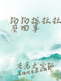 狗狗总拉拉尿怎么回事 狗狗总拉拉尿怎么回事