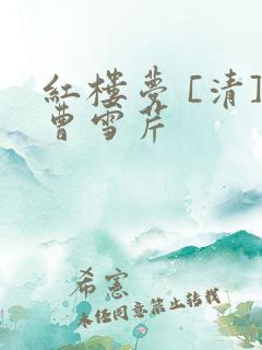 红楼梦 [清]曹雪芹