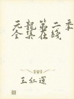 元龙第二季观看全集在线