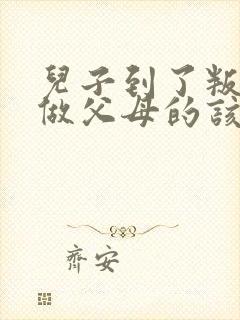儿子到了叛逆期做父母的该怎么办