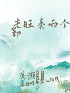 老旺秦雨全部章节