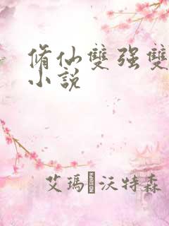 修仙双强双男主小说
