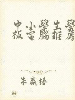 中小学生学习平板电脑推荐