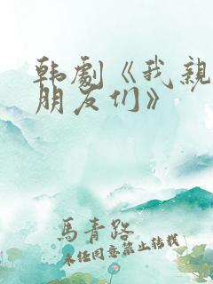 韩剧《我亲爱的朋友们》