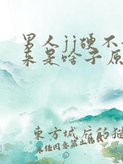 男人jj硬不起来是啥子原因