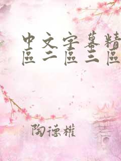 中文字幕精品一区二区三区人妻