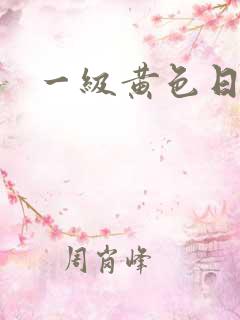 一级黄色日韩片