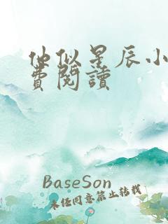 他似星辰小说免费阅读