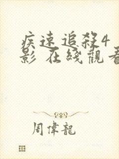 疾速追杀4 电影 在线观看