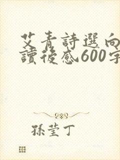 艾青诗选向太阳读后感600字