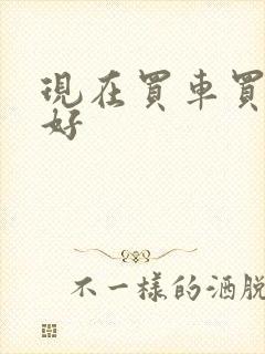 现在买车买什么好