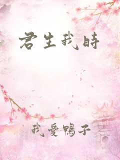 君生我时