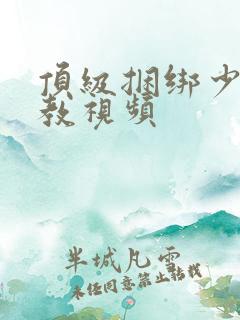 顶级捆绑少妇调教视频