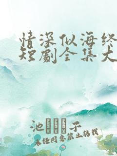 情深似海终成空短剧全集大结局 情深似海终成空短剧全集大结局