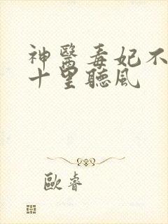 神医毒妃不好惹十里听风