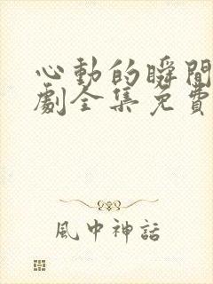 心动的瞬间电视剧全集免费