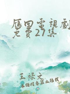 雁回电视剧全集免费27集