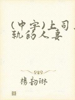 (中字)上司出轨的人妻