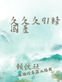 久久久91精品国产
