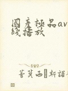 国产极品av在线播放