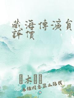 藏海传演员演技评价 藏海传演员演技评价