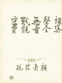 密战无声视频免费观看全集