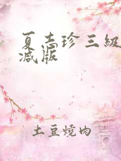 夏志珍三级未删减版