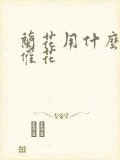 兰花用什么肥料催花
