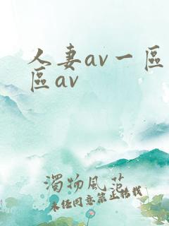 人妻av一区二区av 人妻av一区二区av