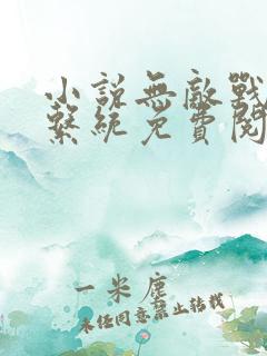 小说无敌战斗力系统免费阅读