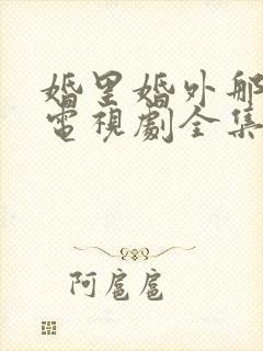 婚里婚外那些事电视剧全集免费观看