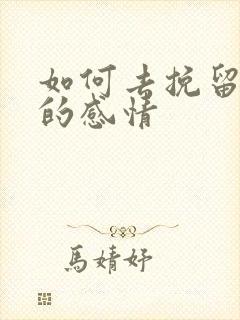 如何去挽留失去的感情 如何去挽留失去的感情