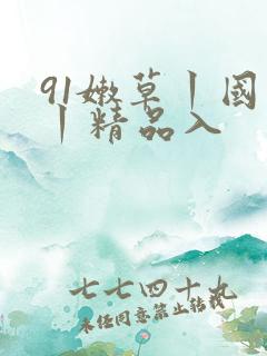91嫩草丨国产丨精品入