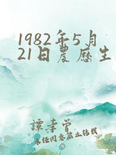 1982年5月21日农历生辰八字