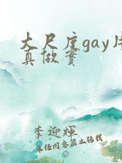 大尺度gay片真做实