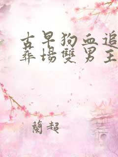 古早狗血追妻火葬场双男主