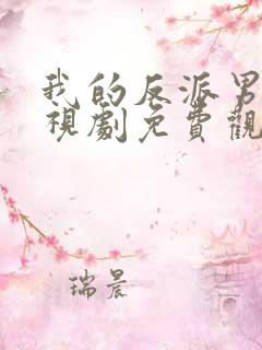 我的反派男友电视剧免费观看全集