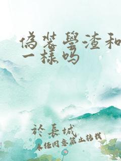 伪装学渣和朝俞一样吗